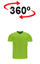 vista 360<sup>0</sup> Camiseta ROONIE