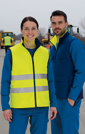 Chaleco reversible A.V.