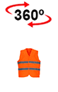 vista 360<sup>0</sup> Gilet leggero A.V. MOONLIGHT