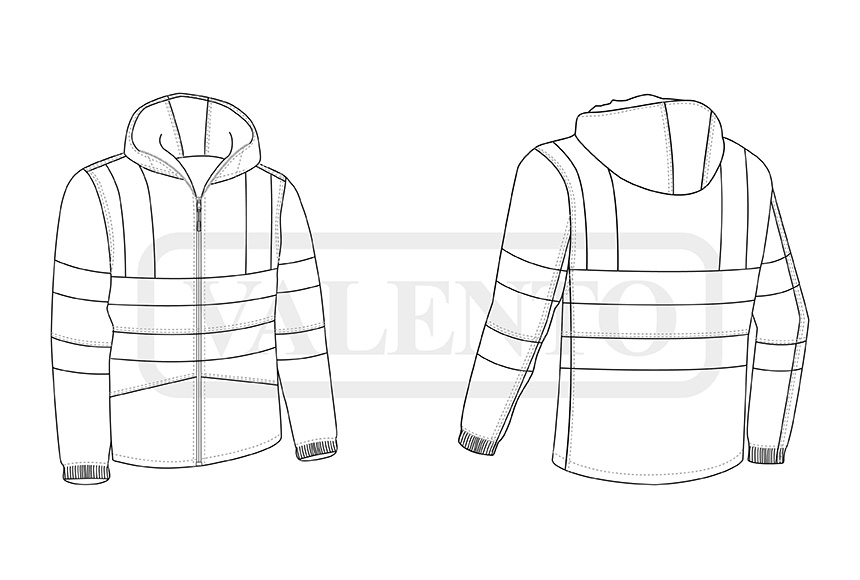 esquema Veste de pluie h.v. TORNADO