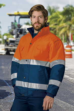 Hi-Vis Detachable Jacket  DONEGAL