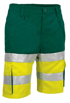 fluo yellow-green bottle