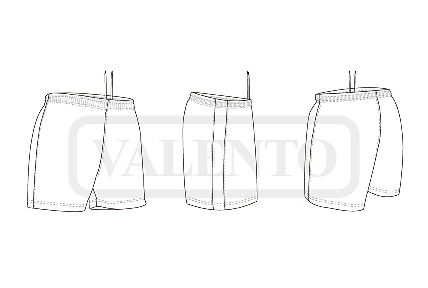 esquema Spodenki sportowe MILAN