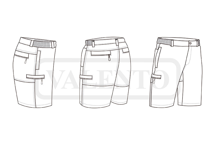 esquema Trekking Bermuda QUEBEC