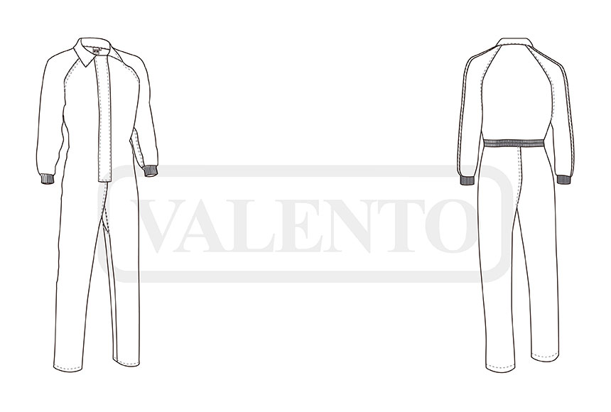 esquema Food Industry Overall AUSTIN