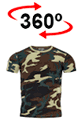vista 360<sup>0</sup> T-shirt JUNGLE