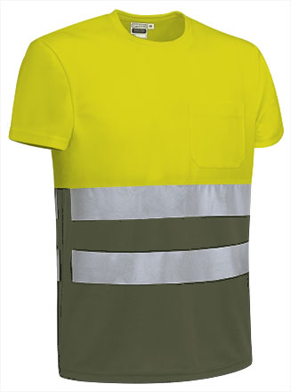 fluo yellow-military green