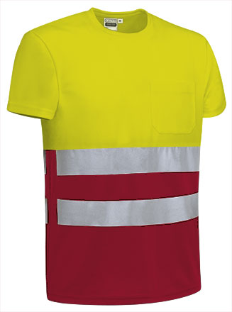 fluo yellow-lotto red