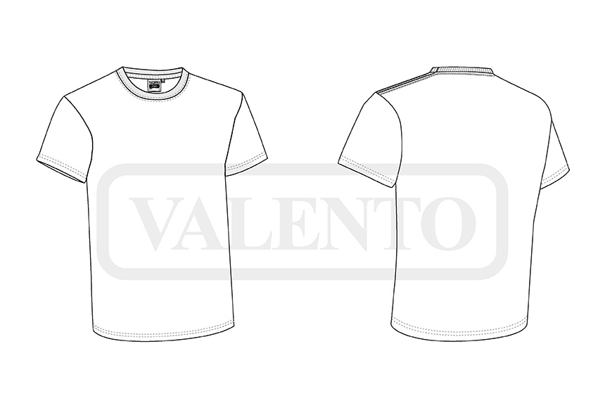esquema T-shirt per bambini M/C DINO