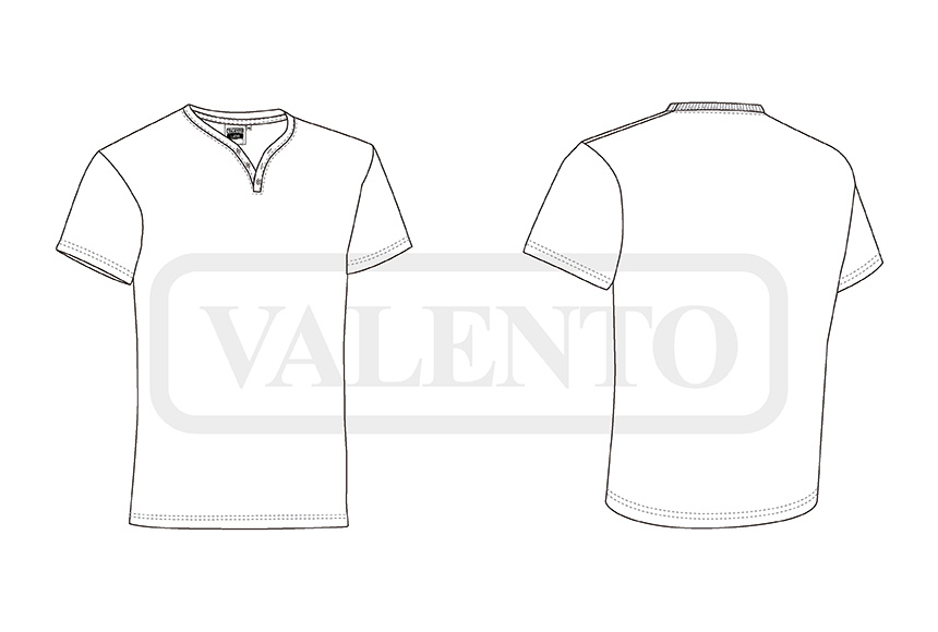 esquema T-shirt LUCKY