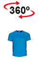 vista 360<sup>0</sup> T-shirt technique ROCKSPEED