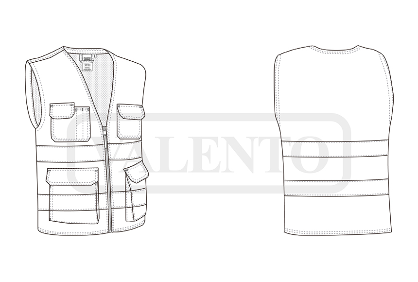 esquema Gilet JERVIS