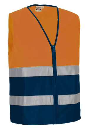 orange fluo-bleu marine orion