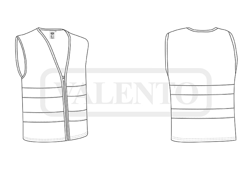 esquema Gilet léger H.V. PALMER