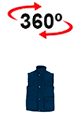 vista 360<sup>0</sup> Chaleco RICHARD