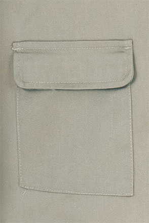 Back flap pocket feature