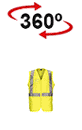 vista 360<sup>0</sup> Hi-Vis Safety Vest VENERA