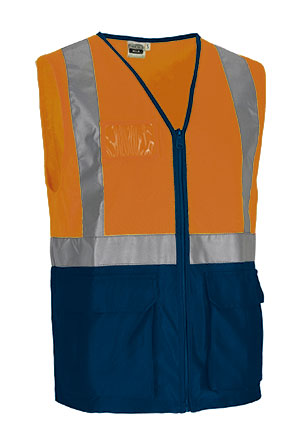 fluo orange-orion navy blue