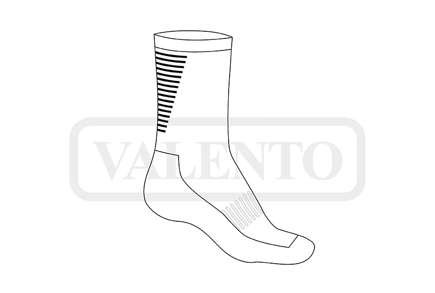 esquema Chaussettes de sport BOLT