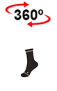 vista 360<sup>0</sup> Sports Socks TUCSON