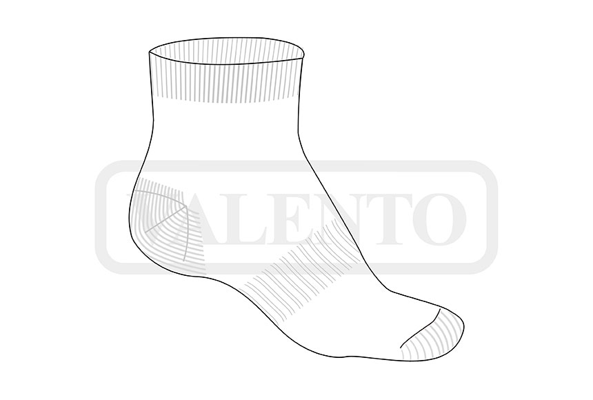 esquema Skarpetki sportowe krótkie FENIX