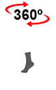 vista 360<sup>0</sup> Chaussettes thermiques NIVAL