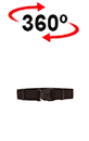 vista 360<sup>0</sup> Cinturón GREGORY