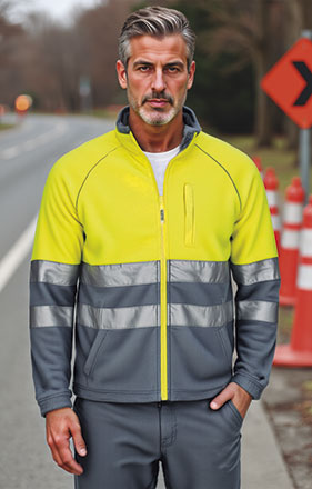 Hi-Vis Fleece Jacket