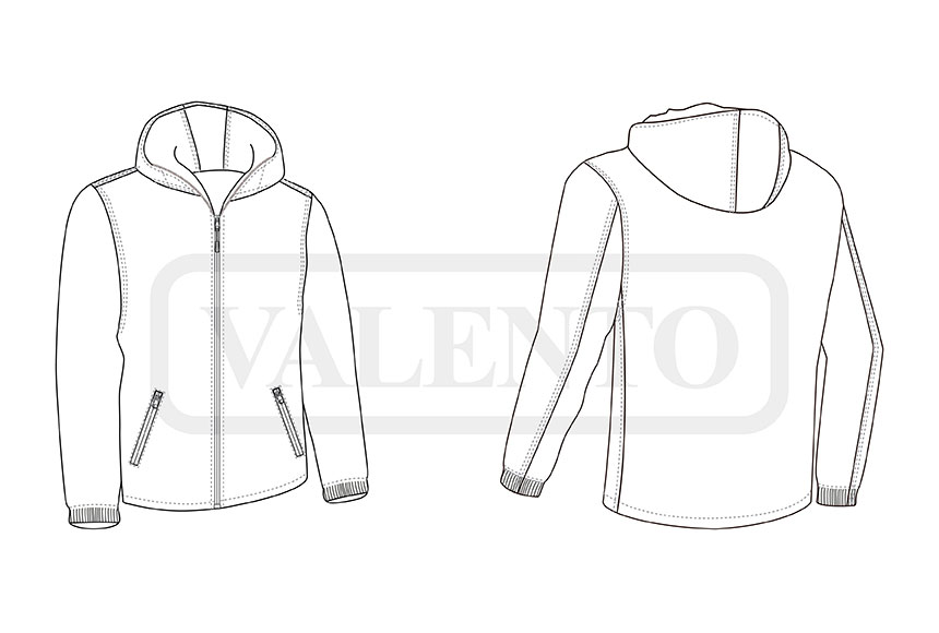 esquema Rain Jacket DARION