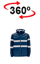 vista 360<sup>0</sup> Veste de pluie FERGUSON