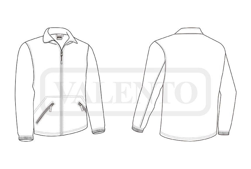 esquema Jachetă fleece JASON