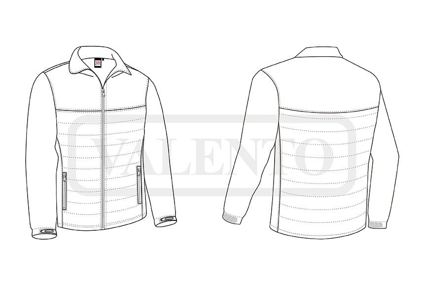 esquema Jacket LARIDON