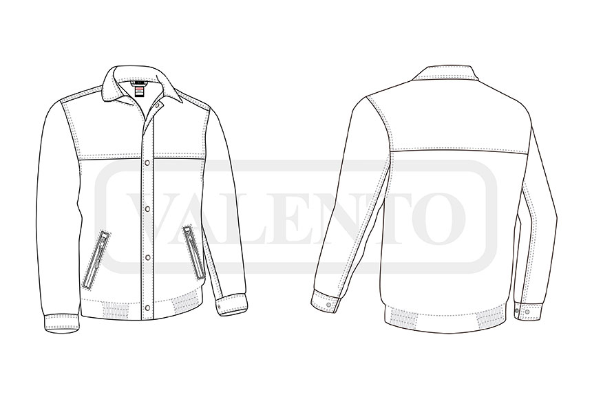 esquema Softshell Jacket MAIDU