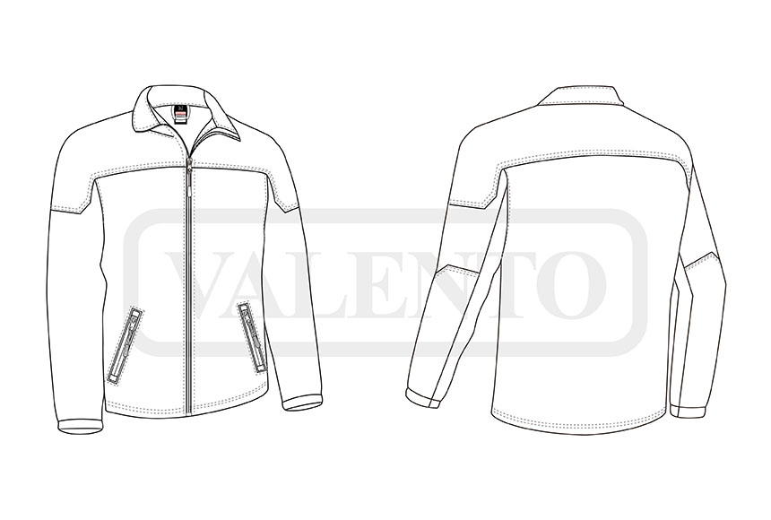 esquema Softshell Jacket MAKALU