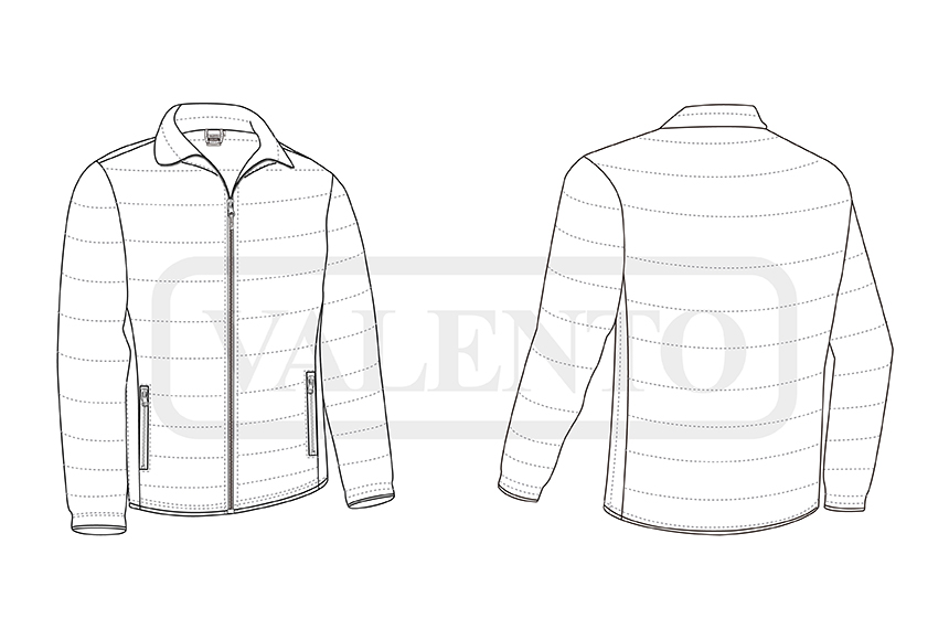 esquema blouson matelassé MALMO