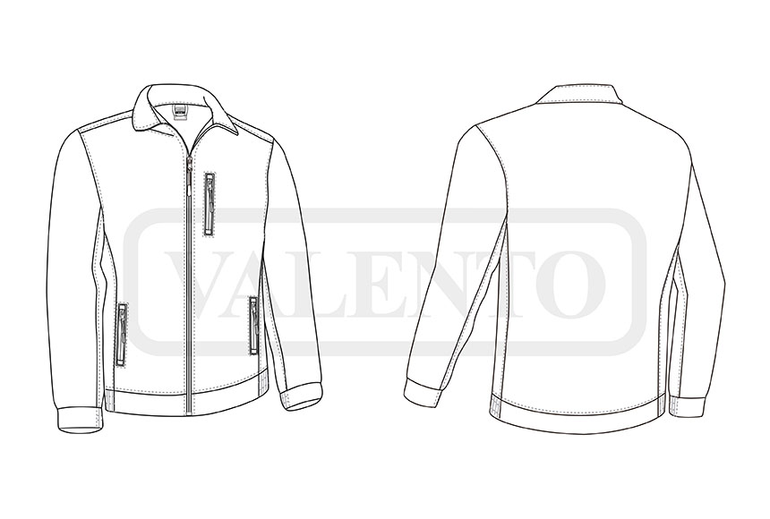 esquema Softshell Jacket PEAK