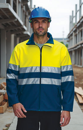Hi-Vis Softshell Jacket