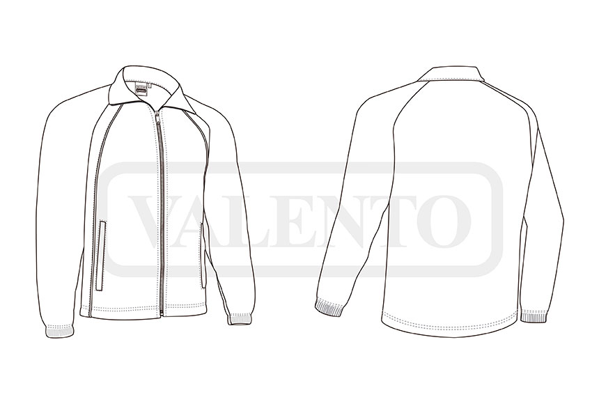 esquema Giacca sportiva TOURNAMENT