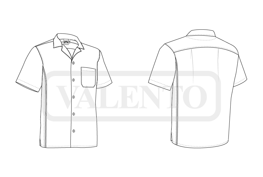 esquema Chemise M/C TRACER