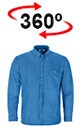 vista 360<sup>0</sup> Camisa M/L LION