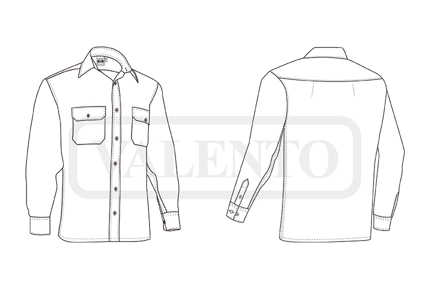 esquema Camisa M/L CONDOR