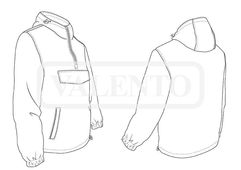 esquema Chubasquero DUNDEE