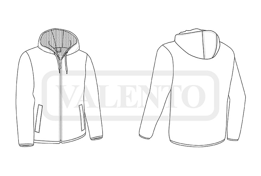 esquema Jachetă antivânt STARDUST