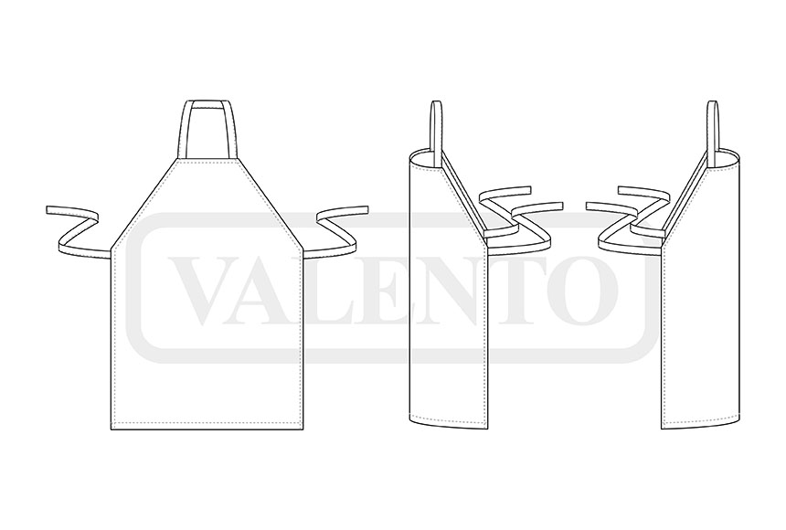 esquema Delantal ANGUS