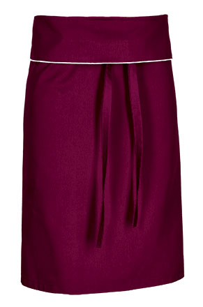 bordowy mahoń-biały