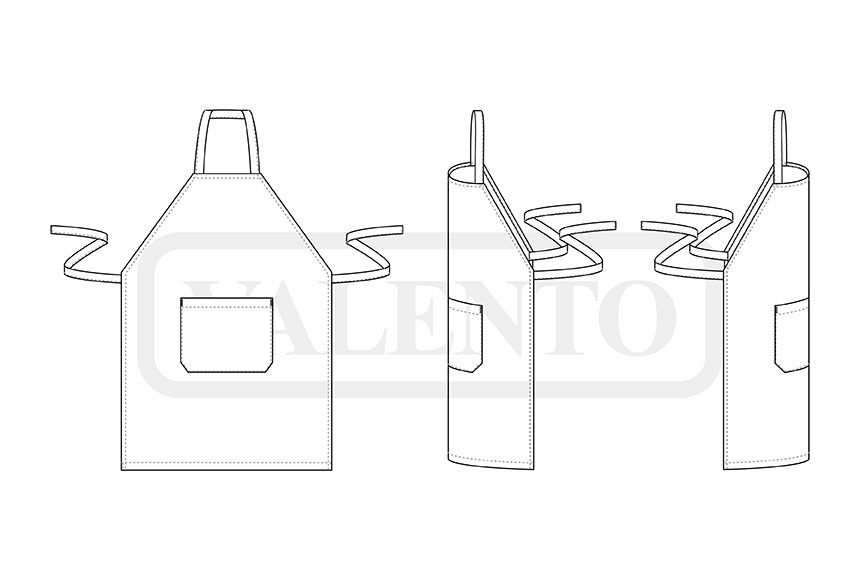 esquema Delantal TARTARE