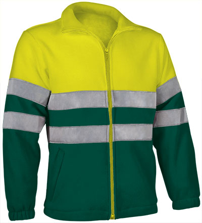 fluo yellow-green bottle