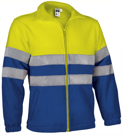 fluo yellow-bluish blue