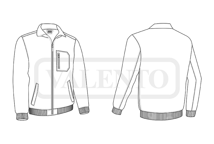 esquema Jachetă fleece MONTROSE