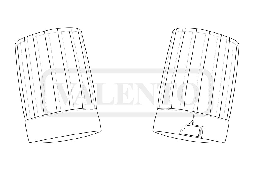 esquema Czapka kucharska CORDON